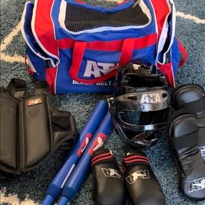 Child ATA MACHO taekwondo/karate sparring gear